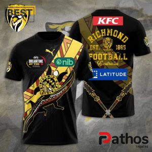 richmond fc football australia black hoodie 2 2KHFb