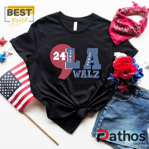 2024 La Harris Walz Madam T-Shirt