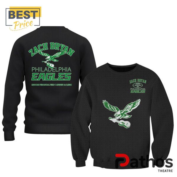 2024 Philadelphia Eagles x Zach Bryan Black Gifts Hoodie