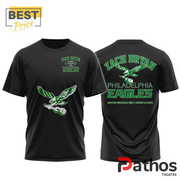 2024 Philadelphia Eagles x Zach Bryan Black Gifts Hoodie