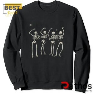 halloween dancing skeleton spooky horror sweatshirt 1 b5Z9o