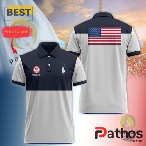 custom usa team paris 2024 mens white polo shirt 2 Hi3Rz