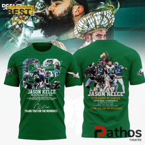 jason kelce x philadelphia eagles 13 seasons memories hoodie 4 38Pyb