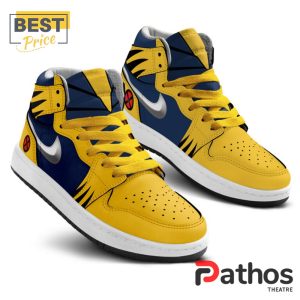 2024 deadpool wolverine yellow air jodan 1 hightop shoes 1 P0edU