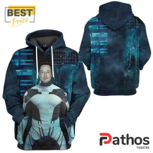 elon musk the new iron man hoodie 2 C5Axy