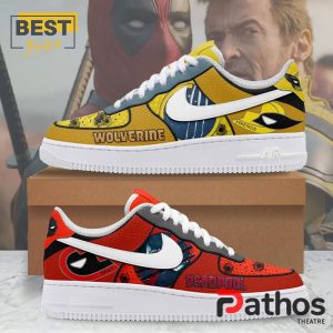 Deadpool & Wolverine Air Force 1 Sneakers