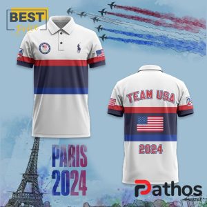 usa team paris 2024 special white polo shirt 1 FtaHu