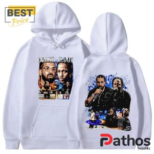 rapper kendrick lamar drake white hoodie 2 xQKN3