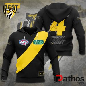 mens richmond fc x dustin martin black hoodie 1 4HwN1