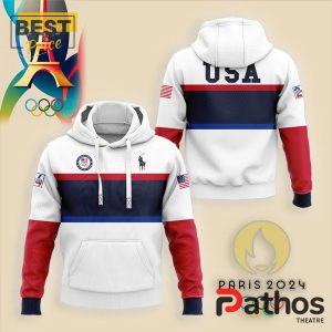 2024 paris team usa special white design hoodie 2 W36Bv