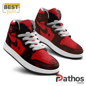 deadpool wolverine special red air jodan 1 hightop shoes 2 RHv9S