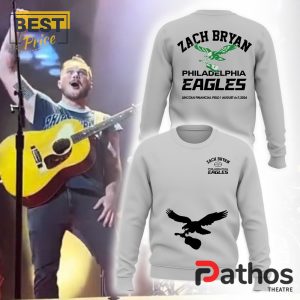 mens zach bryan x philadelphia eagles grey hoodie 2 iIN1v