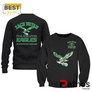 2024 philadelphia eagles x zach bryan black gifts hoodie 2 9HFyQ