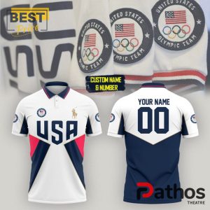 personalized usa team 2024 olympics navy polo shirt 2 moHdH