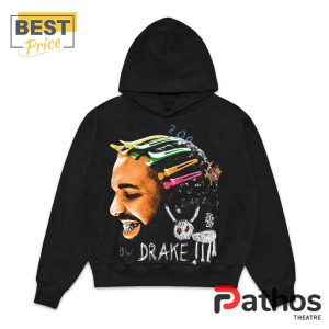 drake for all the dogs black hoodie 1 mQFjC