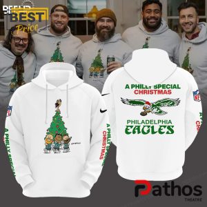 A Philly Special Christmas White Hoodie