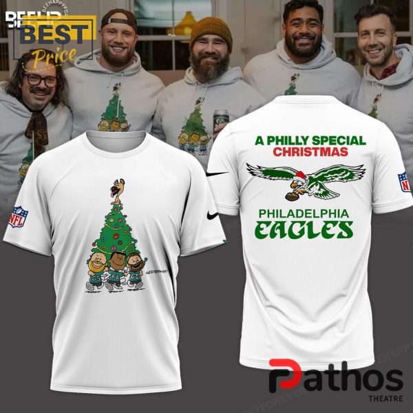 A Philly Special Christmas White Hoodie