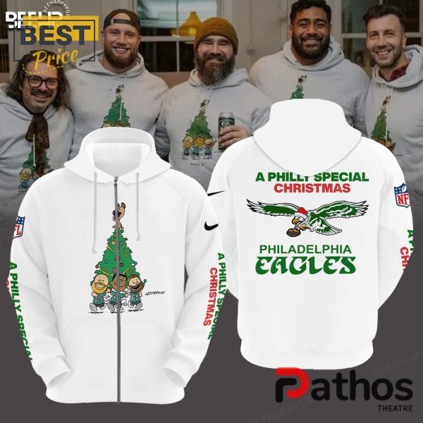 A Philly Special Christmas White Hoodie