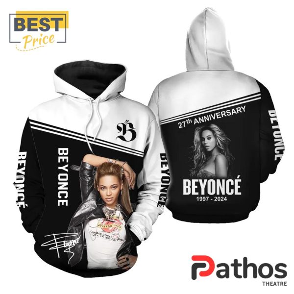 Beyonce 27th Anniversary 1997 2024 Print Hoodie