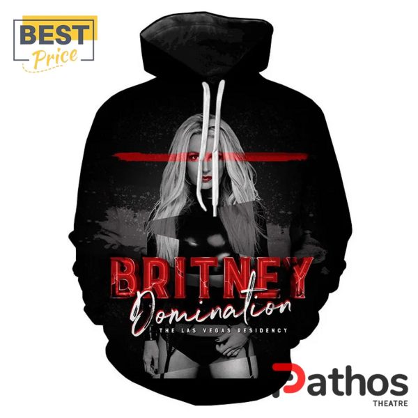 Britney Spears Domination Printed Hoodie