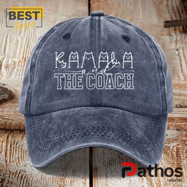 Cats Kamala Harris Coach Cap