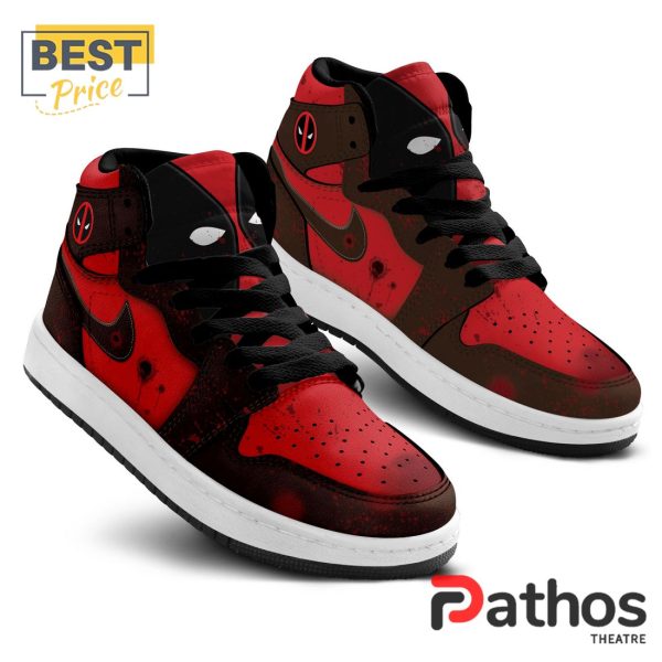 Deadpool & Wolverine Special Red Air Jordan 1 Hightop Shoes