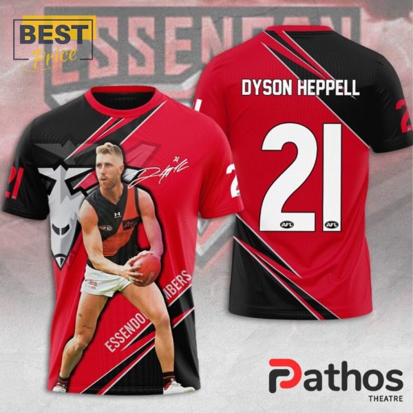 Dyson Heppell Essendon Bombers Signatures Hoodie