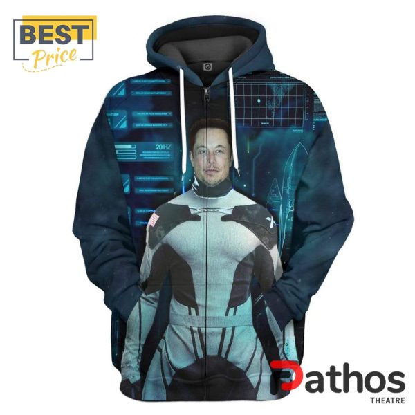 Elon Musk The New Iron Man Hoodie