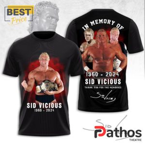 sid vicious thank you for the memories signatrures shirt 2 W6tDJ