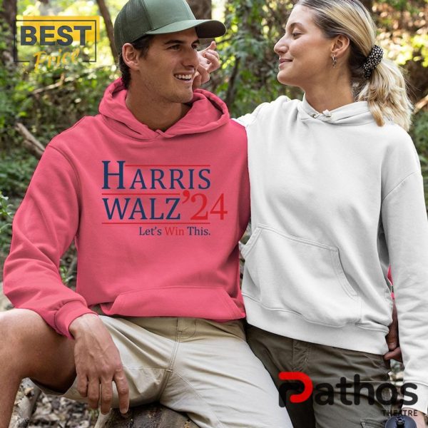 Harris Walz 2024 Let’s Win This Hoodie