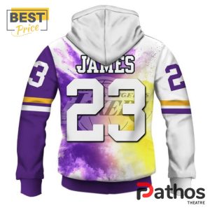 lebron james mens los angeles lakers hoodie 2 0tLeB