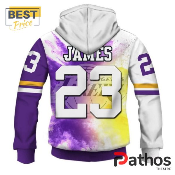 Lebron James Men’s Los Angeles Lakers Hoodie