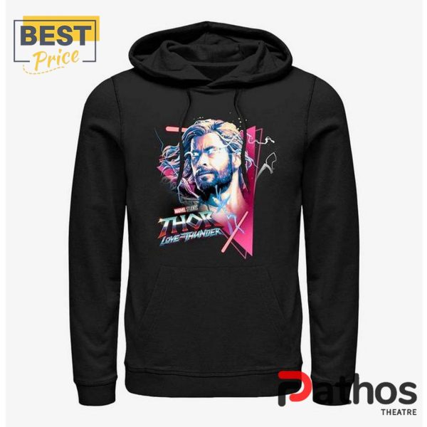 Marvel Thor Love And Thunder Retro God Hoodie