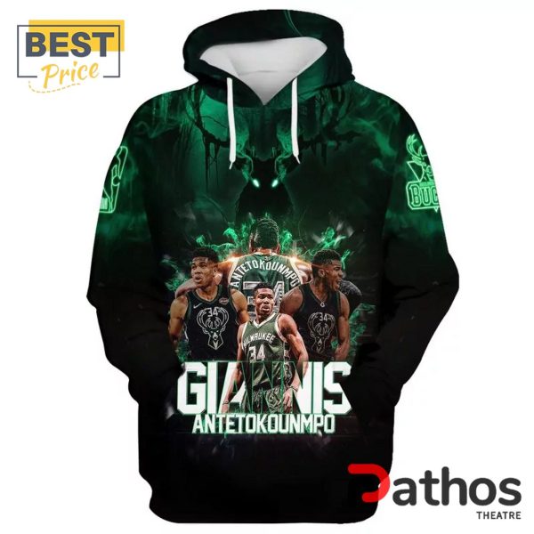 Men’s Giannis Antetokounmpo x Milwaukee Bucks Hoodie