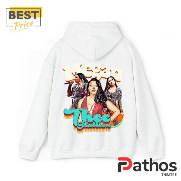 Men’s Megan Thee Stallion White Hoodie