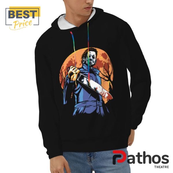 Michael Myers Art Halloween Hoodie