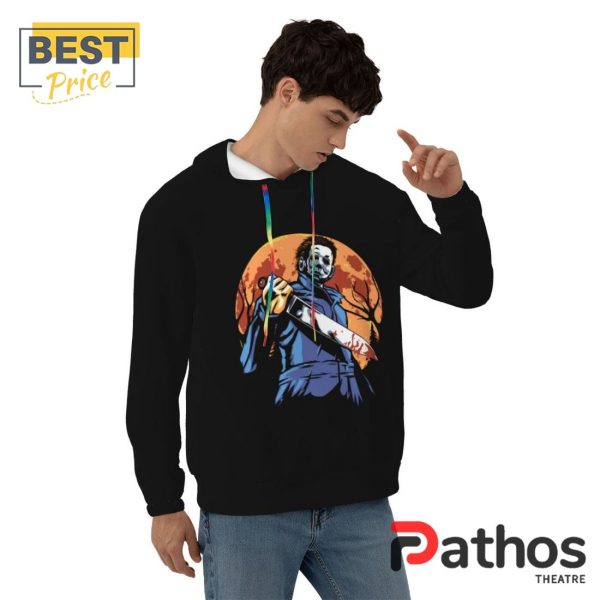 Michael Myers Art Halloween Hoodie