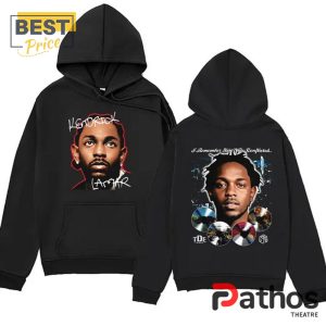 rapper kendrick lamar graphic black hoodie 2 OLWHO