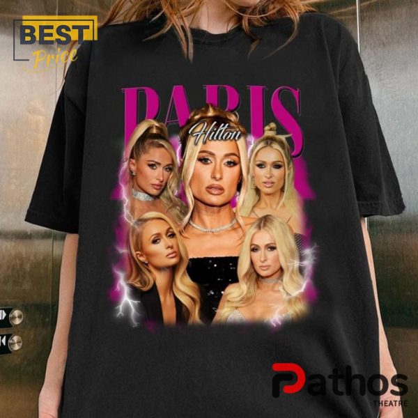 Paris Hilton Retro Graphi T-Shirt