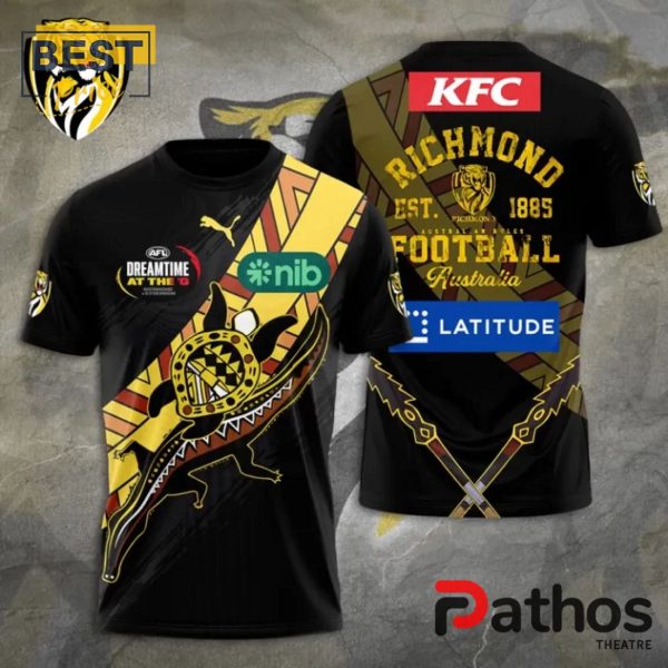 Richmond FC Football Australia Black Hoodie