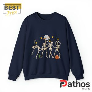 Dancing Skeletons Halloween Sweatshirt