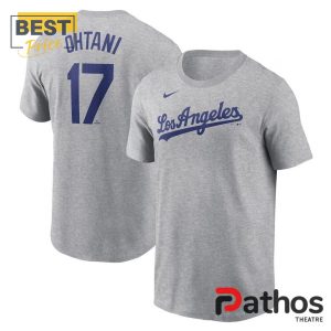 los angeles dodgers shohei ohtani nike gray shirt 1 Jtcou