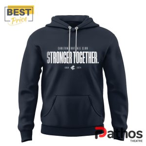 carlton 2024 youth stronger together hoodie jogger cap 2 jr6Bd