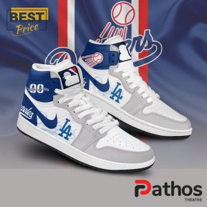 personalized los angeles dodgers mlb air jordan 1 hightop 2 NE86P