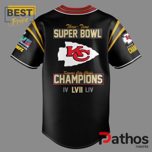 kansas city chiefs three time champions black jersey 3 8fZPa