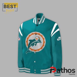 miami dolphins throwback nfl baseball jacket 2 1nEgH