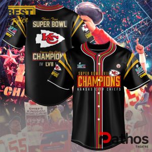 kansas city chiefs three time champions black jersey 1 V9Jdi