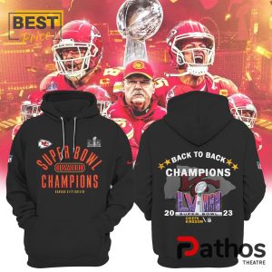 kansas city chiefs champions lviii hoodie jogger cap 1 1EeXi