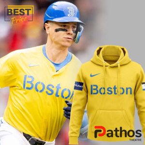 boston red sox baseball team yellow hoodie 1 DyWYl