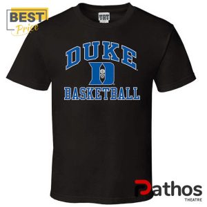 Duke Blue Planet Basketball Team Black Shirt